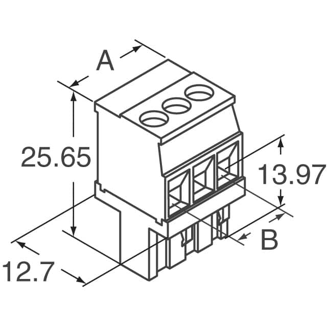 395332003 Molex  Embases, fiches et prises